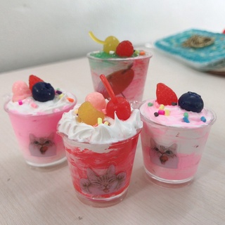 Đồ chơi mô hình ly kem pudding