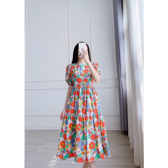 THANH LÍ VÁY HOA ĐI BIỂN ĐI CHƠI 150