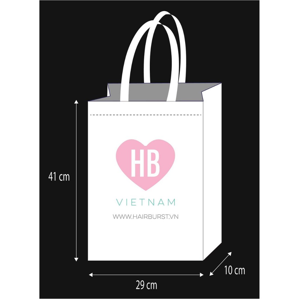 [HB GIFT] Túi Tote Hairburst trắng