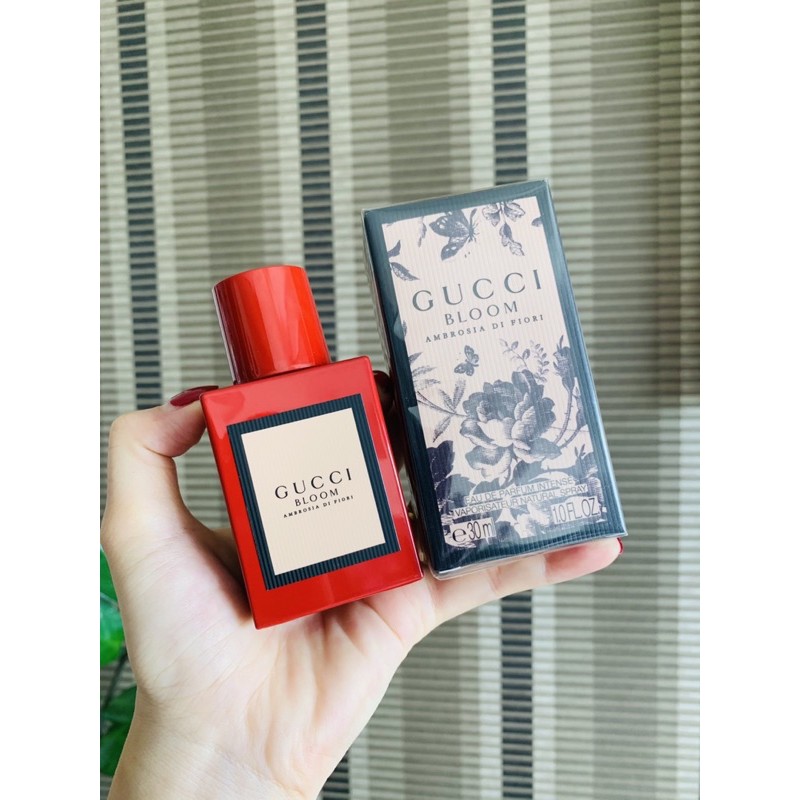 Nước hoa Nữ GUCCI Bloom đỏ 30ml/ GUCCI bloom Ambrosia Di Fiori 30ml