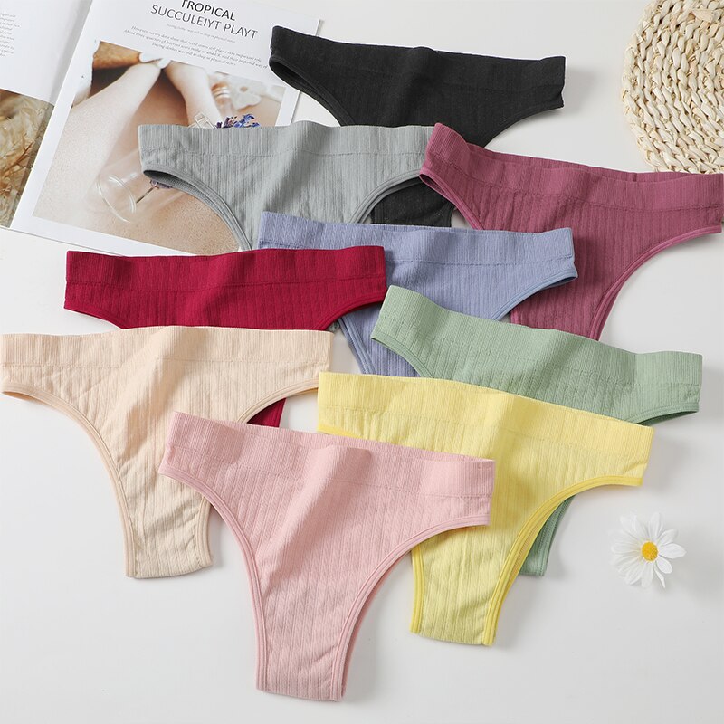 Quần lót CUTEBYTE không đường may 9 màu gợi cảm thời trang cho nữ