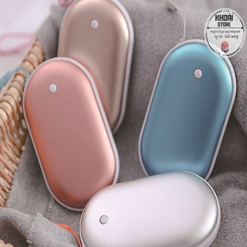 Sạc dự phòng Power Bank Hand Warmer , sạc đa năng, kèm sưởi ấm tay mùa đông -anhsonnd18