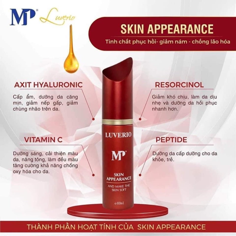 BỘ TINH HOA NÁM LUVERIO - MP1