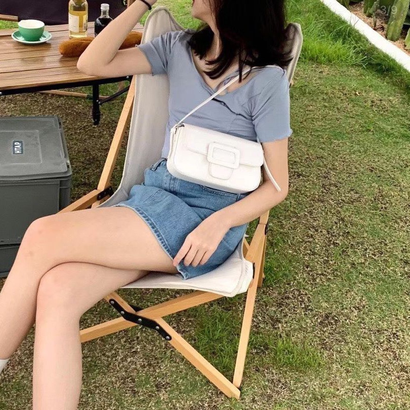 Túi da đeo chéo cao cấp nhiều màu đáng yêu, ngọt ngào sang chảnh