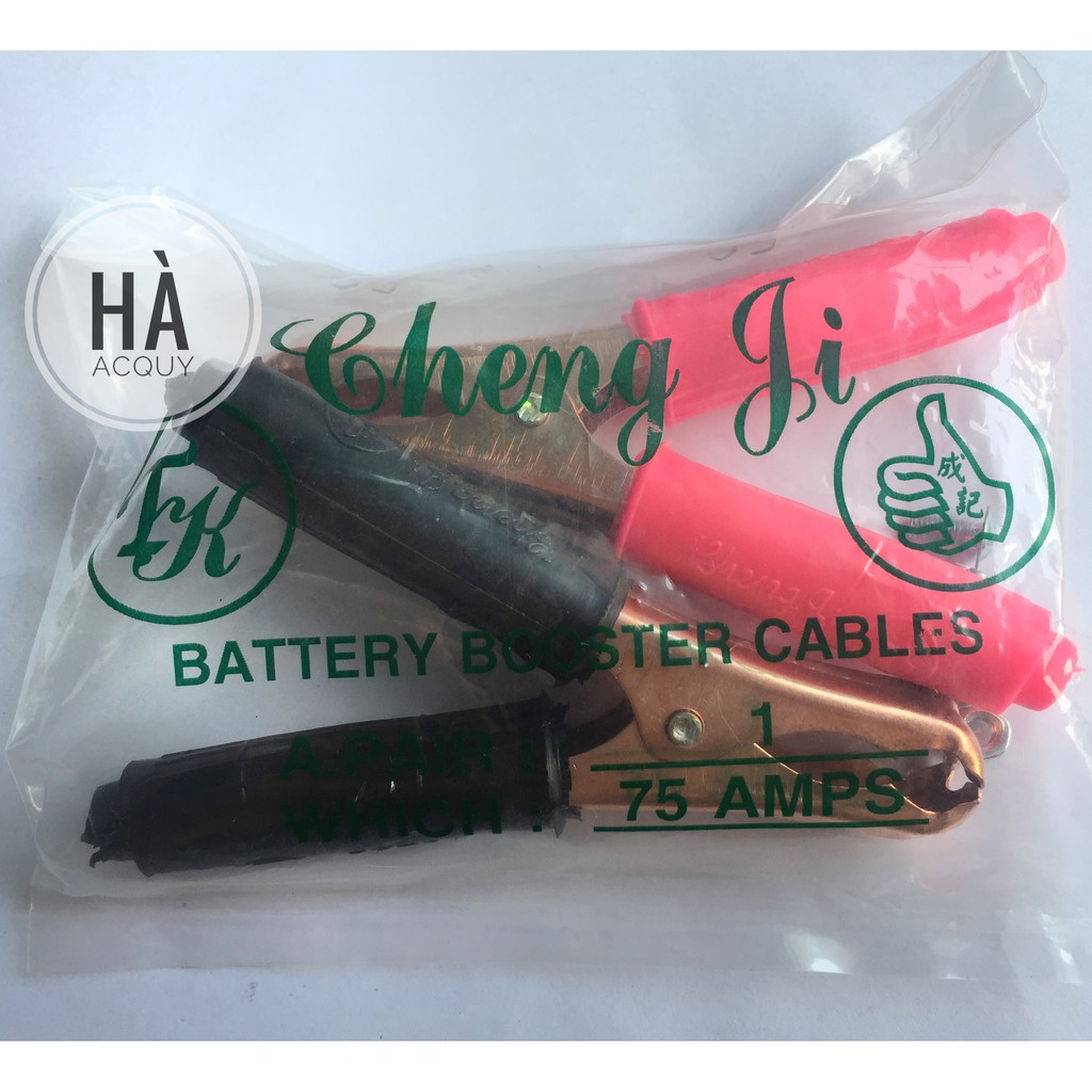 Kẹp bình Acquy TK 75A - 10Cm - 1 cặp