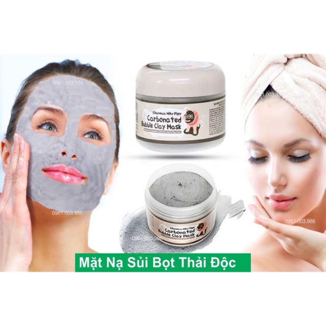 mặt nạ sủi bọt carbonated bubble clay mask