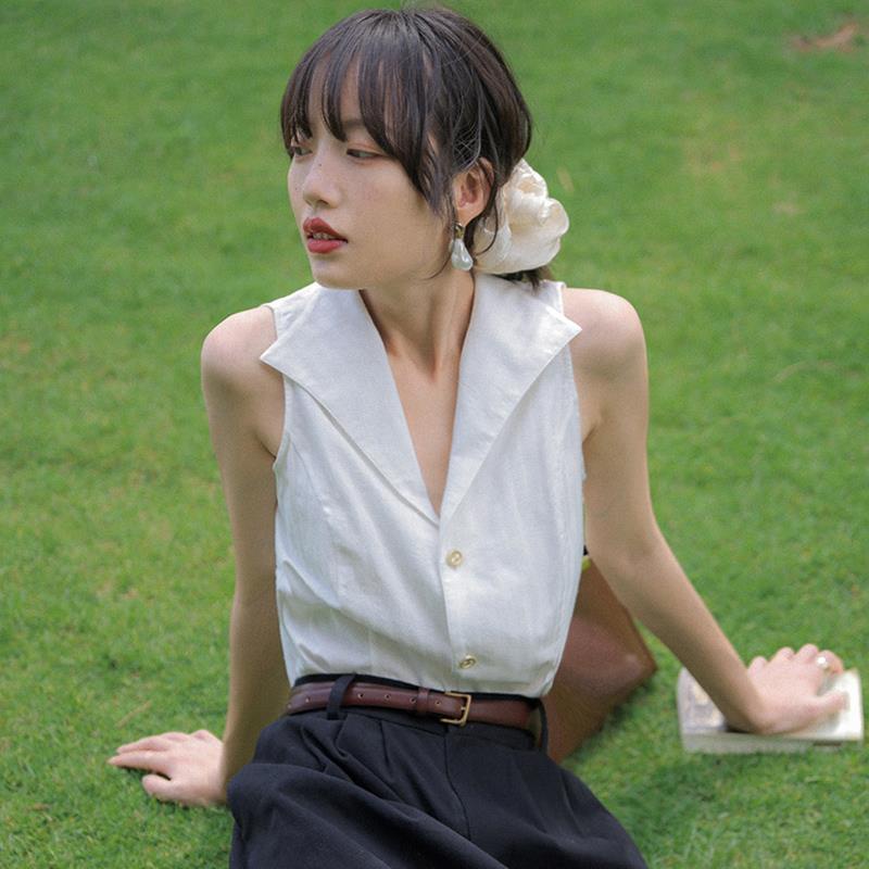 Áo voan cộc tay thời trang mùa hè thoải mái dành cho nữ