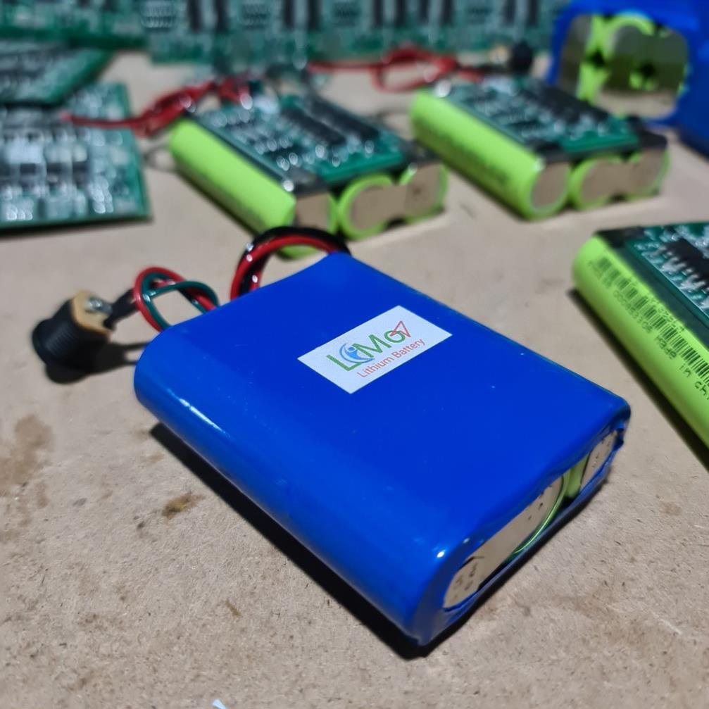 SL. Khối pin Lithium 3S - 12,6v 2600mAH . . Pin mới, dòng xả cao - LiMo