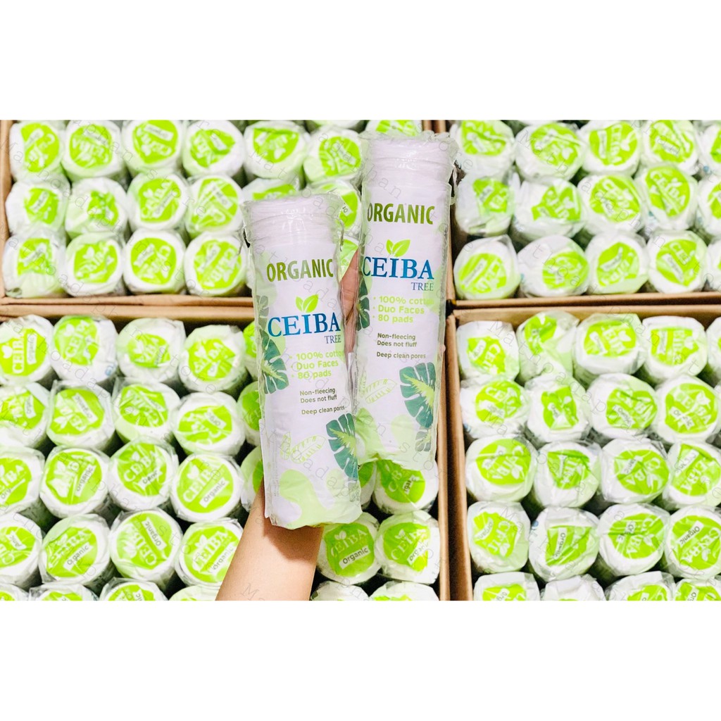 [SIÊU HOT] Bông Tẩy Trang Ceiba Tree Organic Cotton Pads - 80M | BigBuy360 - bigbuy360.vn