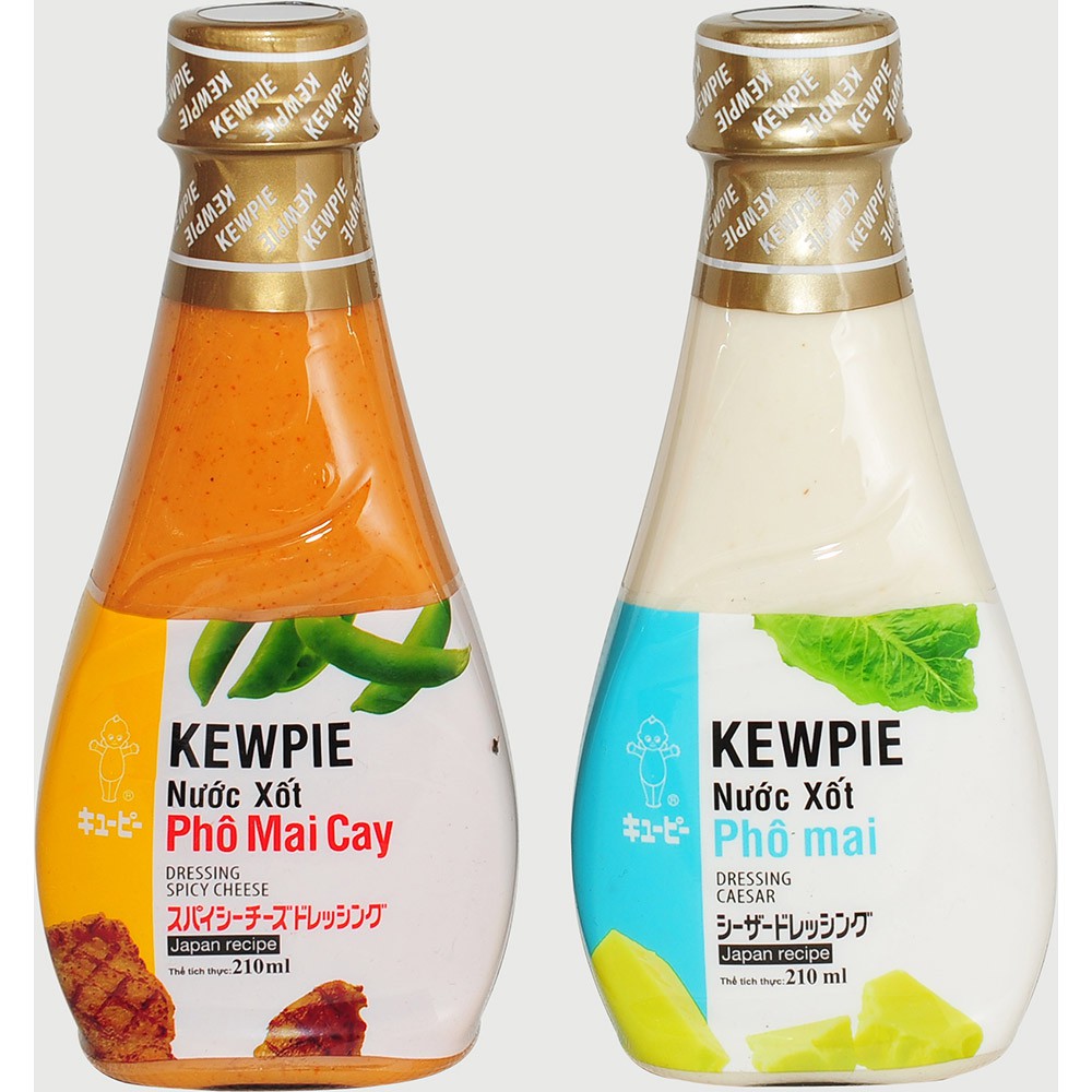 Xốt mè rang/ tương mè/ phô mai/ phô mai cay Kewpie 210ml