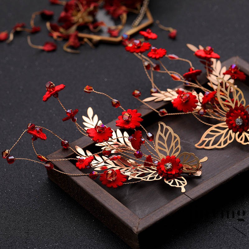 GETNOIVAS Kẹp tóc cổ trang thiết kế Trng Hoa cổ đại dùng để hóa trang