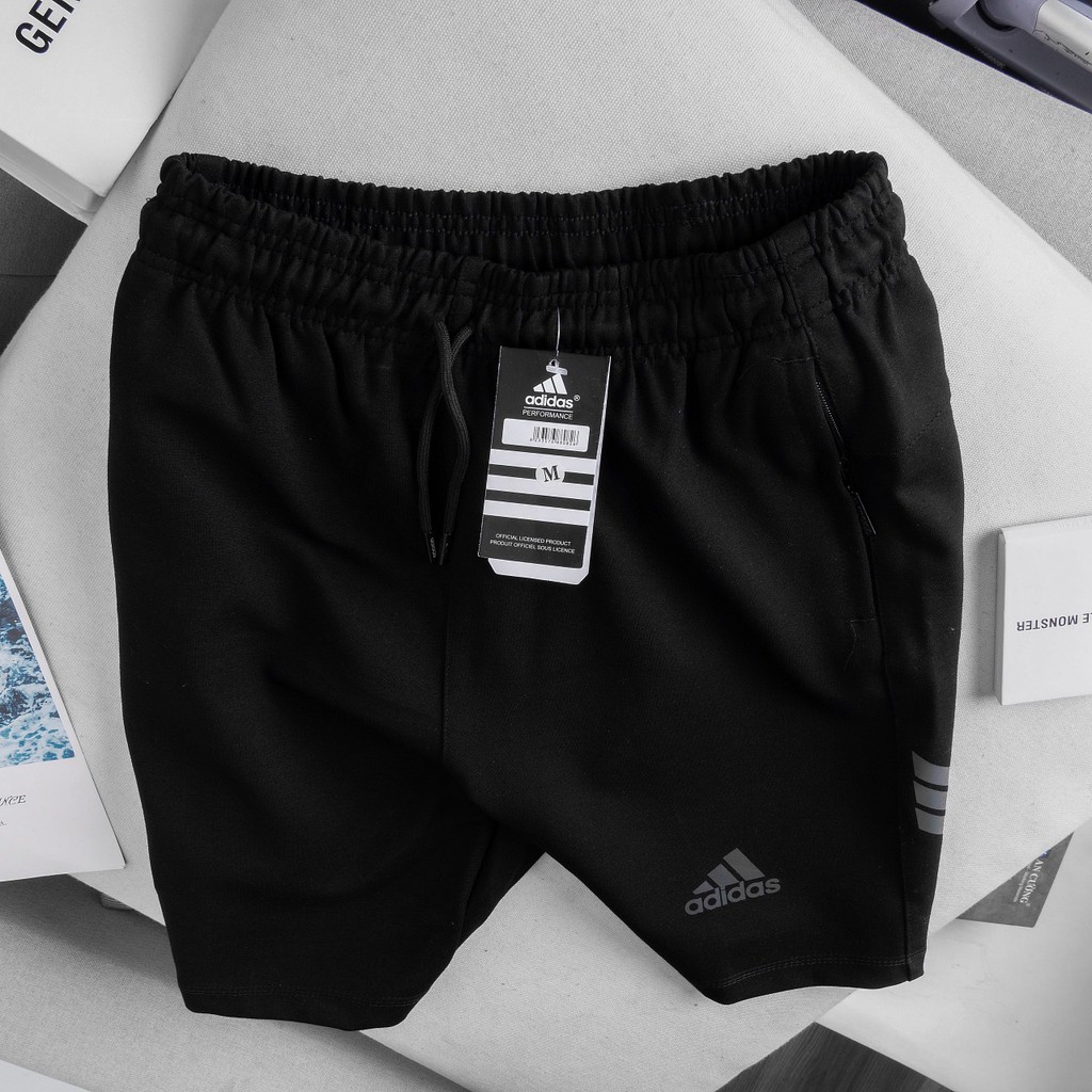 Quần short, quần thể thao nam  chất liệu thun BC cao cấp, chất vải dày dặn logo in nhiệt Kenstore194 QS64