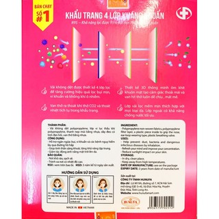 Combo 10 cái khẩu trang 3P N95