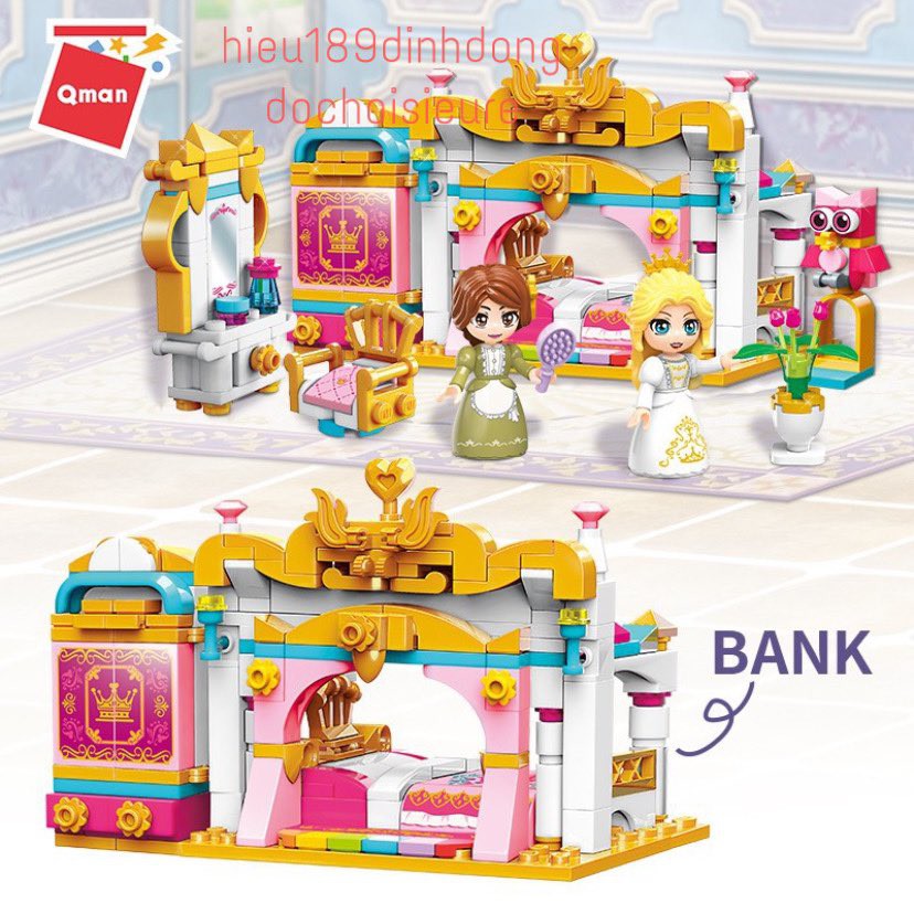 Lắp ráp xếp hình qman 32012 : Căn phòng