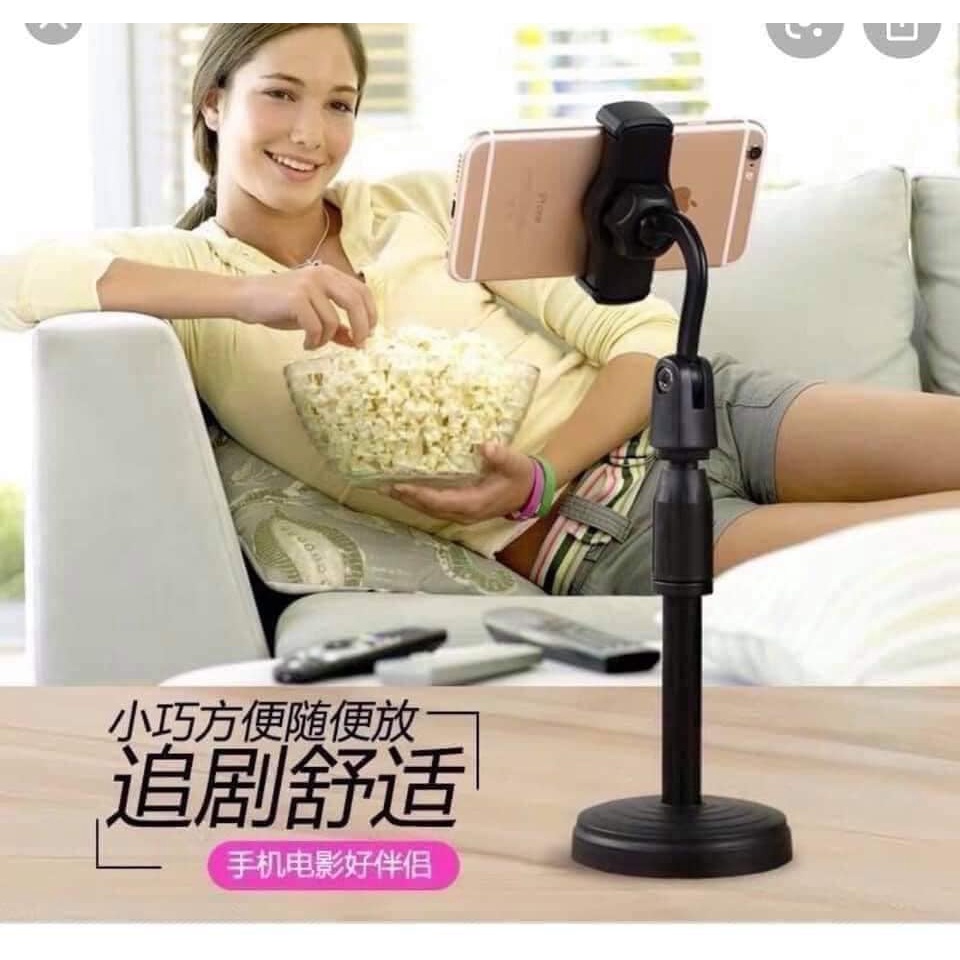 Giá Đỡ Điện Thoại Livestream Ổn Định Xoay 360 Độ, để bàn Livestream đa năng