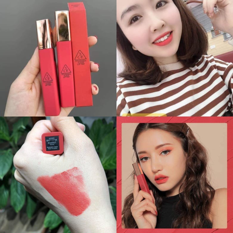 Son kem 3CE Cloud Lip Tint siêu hot - mịn lì matte nhưng không khô môi và lên màu cực đẹp | BigBuy360 - bigbuy360.vn