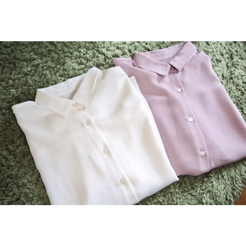 Áo sơmi trắng Gu nhật size xs, s