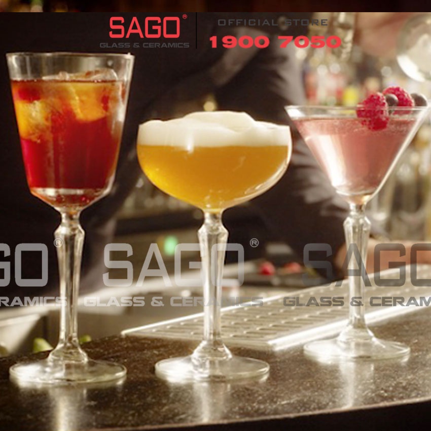 Ly Thủy Tinh Cao Cấp SPKSY Cocktail 247ml | Nhập khẩu E.U