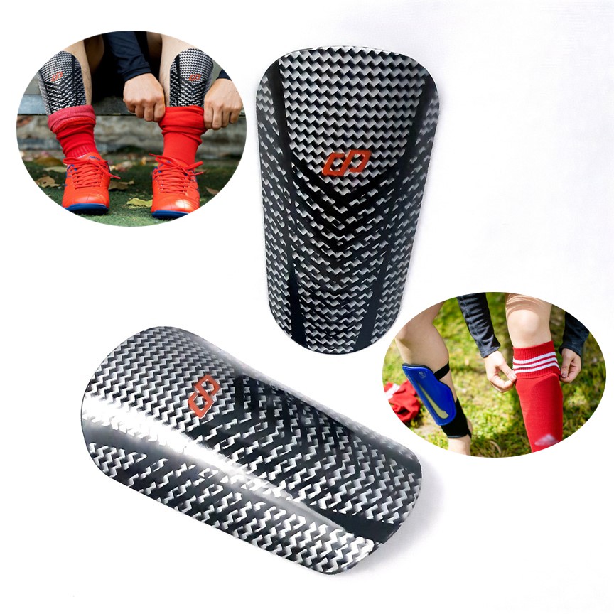 Ốp Bảo Vệ Ống Chân Đá Bóng CP Vân Carbon - Rote bảo vệ ống đồng CP Sport Greennetworks