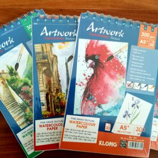 Sổ màu nước 300gsm 30 tờ (60 trang)