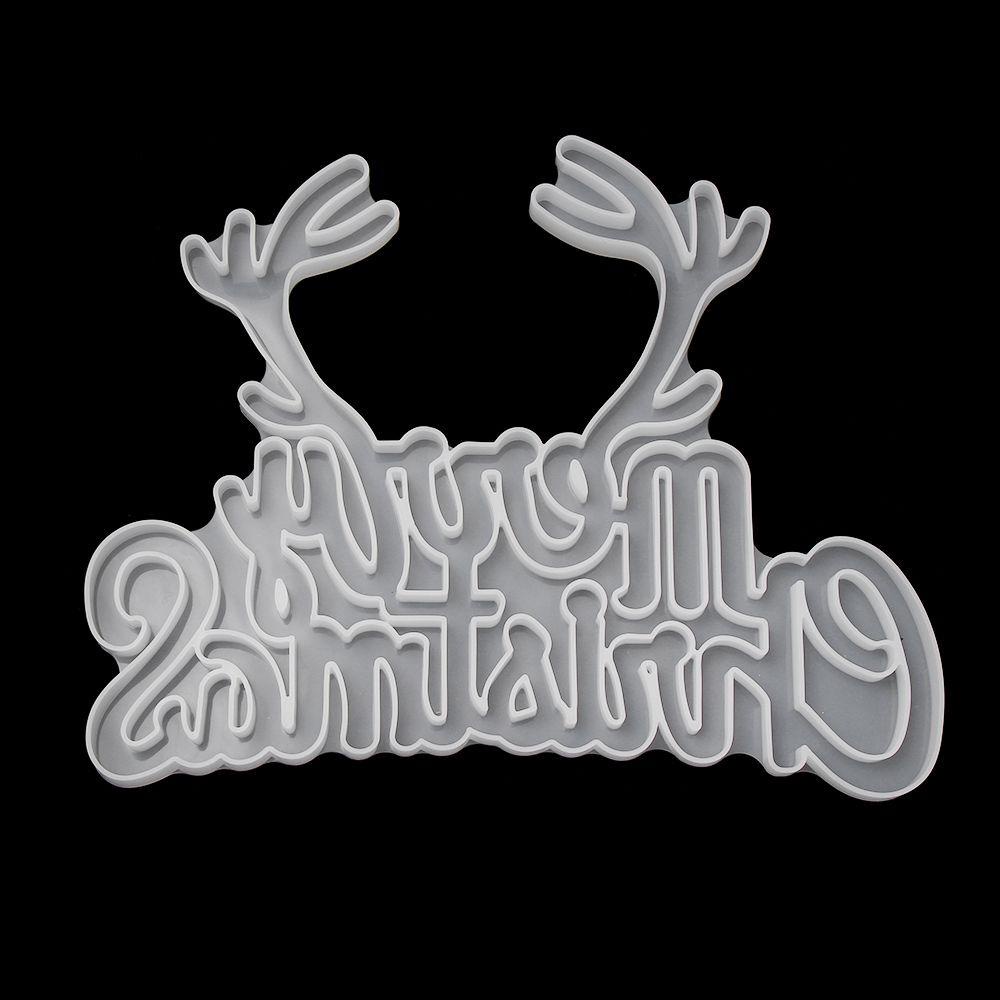 Khuôn Silicone Làm Trang Sức Treo Tường Hình Hươu Độc Đáo