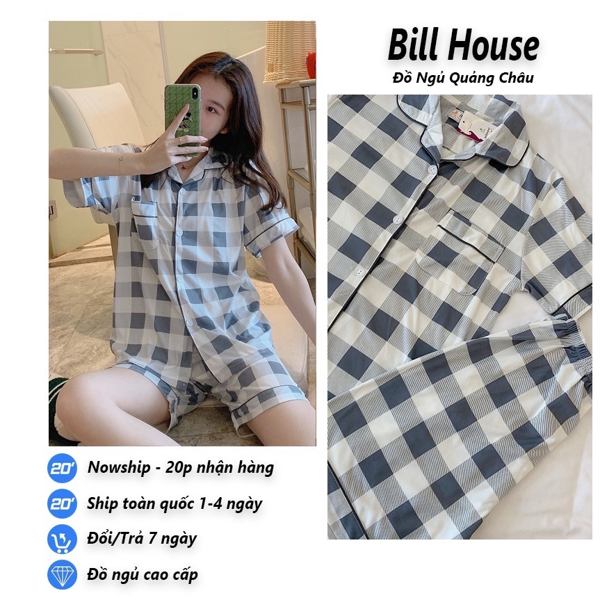 Đồ Bộ Nữ Pijama Cộc Tay Chất Thun Sữa Mềm Mại Họa Tiết Dễ Thương BC08 | BigBuy360 - bigbuy360.vn