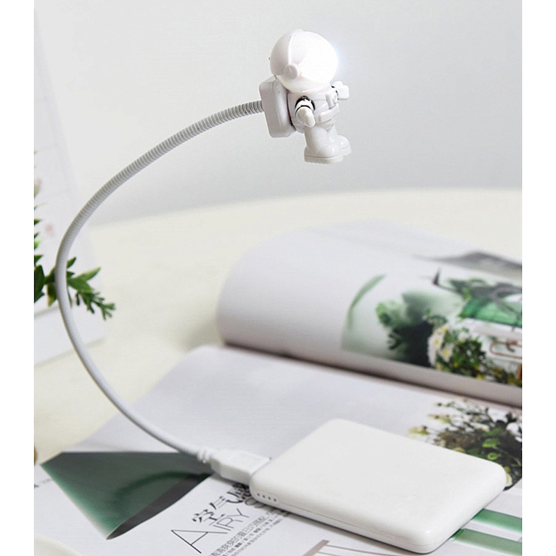 Đèn led để bàn thiết kế hình phi hành gia mini