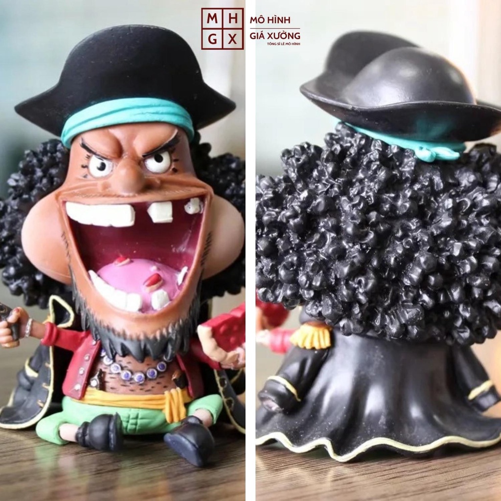 Mô hình Tứ Hoàng Râu Đen One Piece Cao 10cm - Tượng Figure Vua Hải Tặc