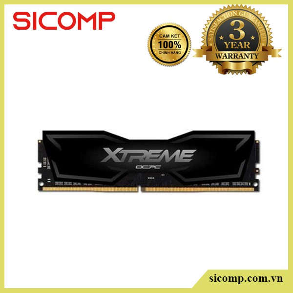 Ram OCPC  DRR4 Xtreme 3200 C16 16GB 8GB*2 Black, bảo hành chính hãng 36 tháng