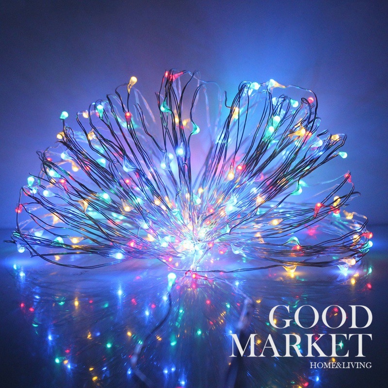 Dây Đèn Led 2M Chạy Bằng Pin Dùng Để Trang Trí Phòng Ngủ