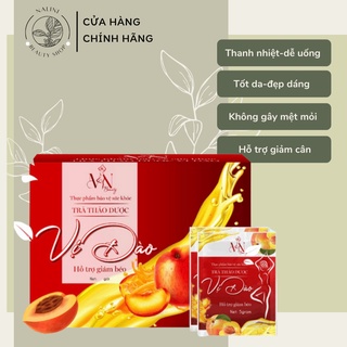 Trà đào giảm cân đông anh