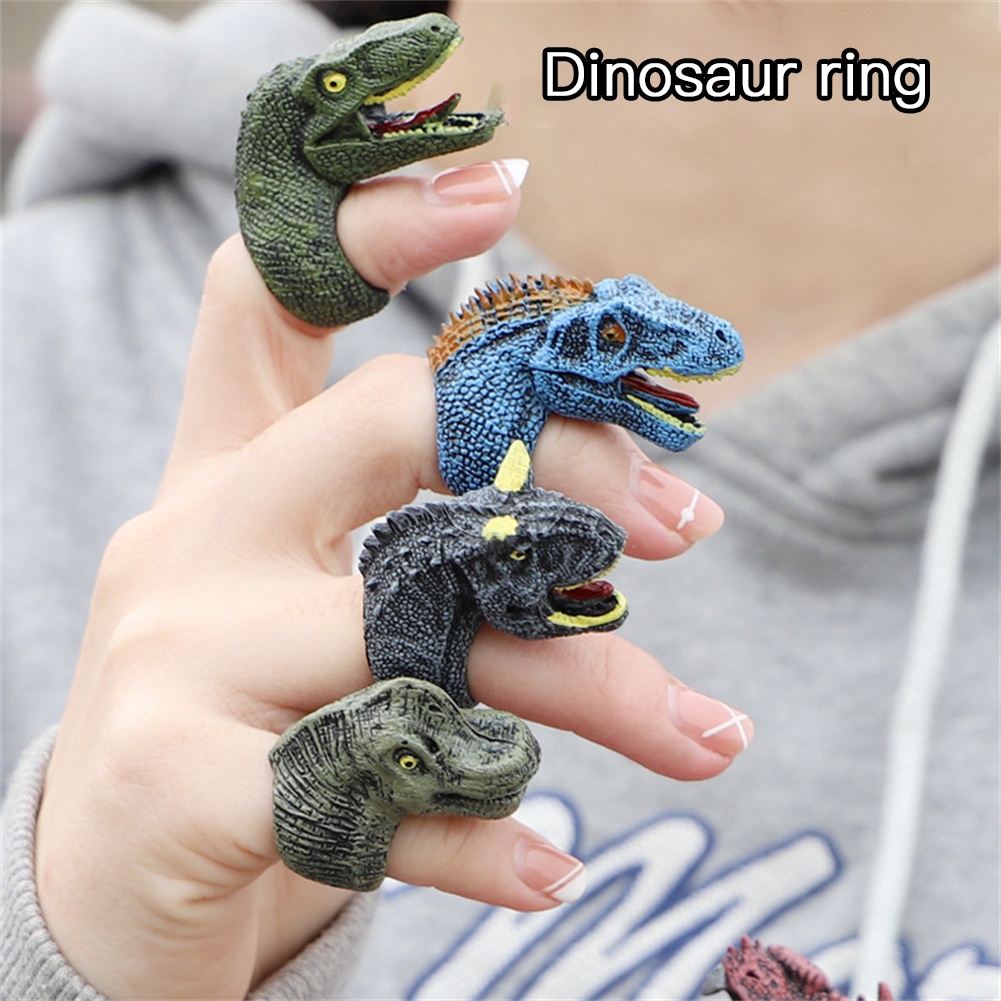 Bộ 6 Nhẫn Khủng Long Đồ Chơi Cho Bé