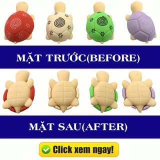 Gôm Tẩy Bút Chì Hình Rùa Cho Bé Học Tập Dễ Thương