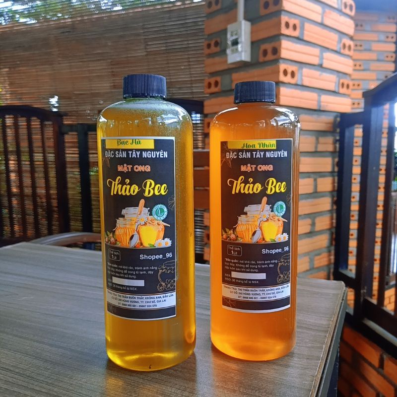 Mật Ong hoa Nhãn - 2 Lít - nguyên chất 100%