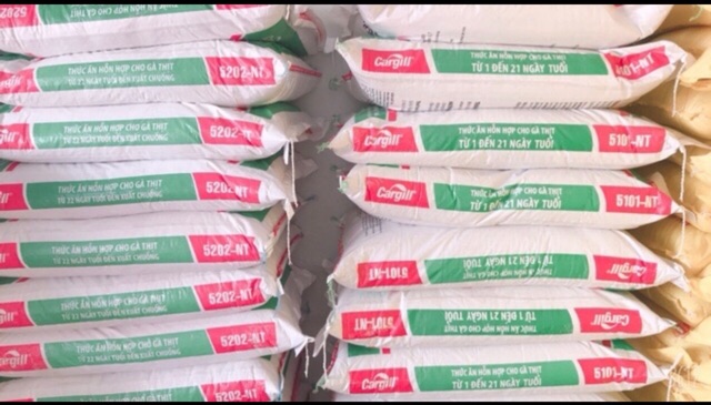 Sỉ 5 kg Cám Cargill của Mỹ thức ăn hỗn hợp dành cho gà, chim, Bồ câu