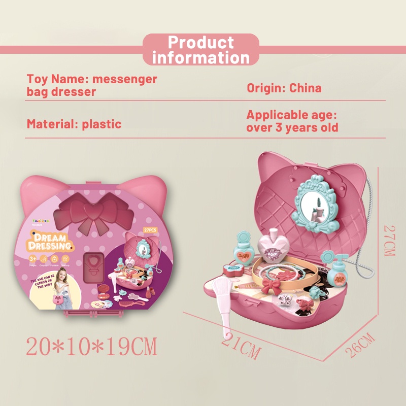 Bộ đồ chơi trang điểm SEA SUN TOYS vui nhộn cho bé gái