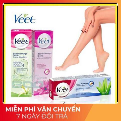 Kem Tẩy Lông Veet Pháp 100ml ⚡️𝑪𝒉𝒖𝒂̂̉𝒏 𝑪𝒉𝒊́𝒏𝒉 𝑯𝒂̃𝒏𝒈 ⚡️ Kem Tẩy Lông Chuẩn Chính Hãng