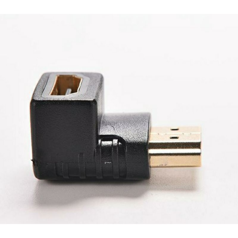 Jack chuyển đổi HDMI bẻ góc vuông 90 độ và 270 độ. Bộ chuyển đổi HDMI 90 độ, 270 độ