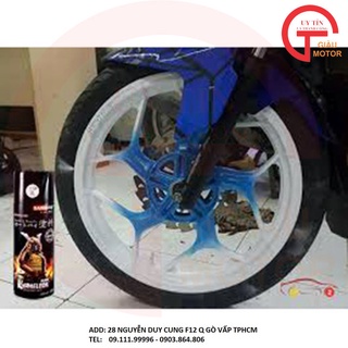 9 _ Sơn xit Samurai 19/9 màu xanh trivoli _ Trivoli Blue Tốt, ship nhanh, giá rẻ