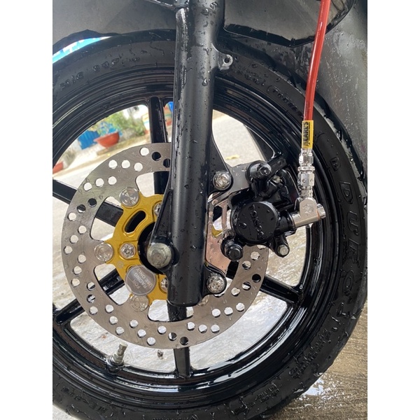 Dây dầu HEL bấm đầu INOX kèm Adapter