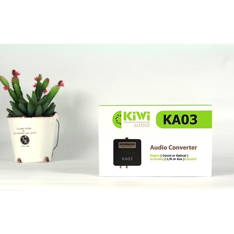 Bộ chuyển đổi âm thanh optical audio Kiwi KA–02-KA – 03 KA – 06 KA – 03 PRO. Bộ chuyển quang tiếng to Kiwibox chất lượnG