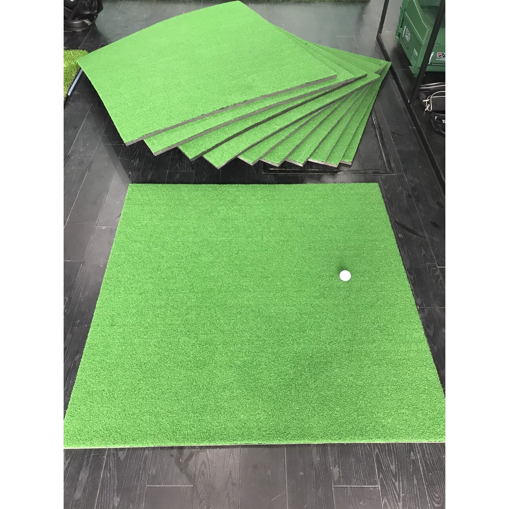 Thảm tập golf swing golf 1.5x1.5m, thảm tập tiêu chuẩn sân tập golf, thảm swing 1.2x1.2