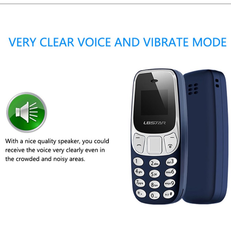 Điện Thoại Mini Nokia Mini 3310 L8Star BM10 - Mẫu Mới 2021 - 2 Sim 2 Sóng [Đổi 1 Trong 10 Ngày-Bảo Hành 12 Tháng]