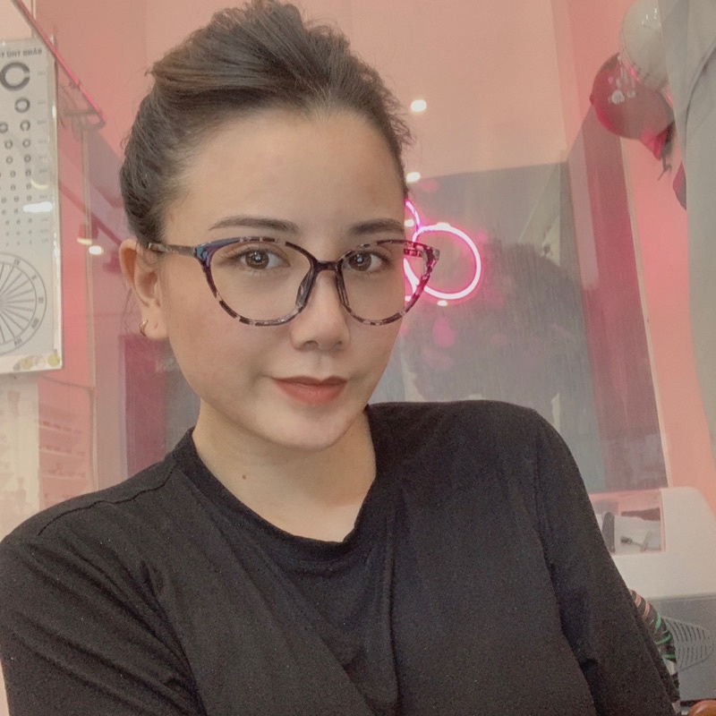 GỌNG KÍNH MẮT MÈO SANG CHẢNH NHỰA DẺO NHIỀU MÀU 2360