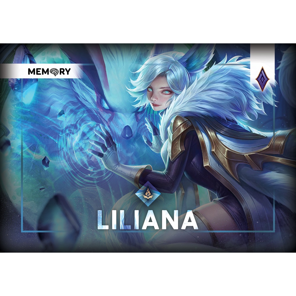 CARD BO GÓC nhân vật LIÊN QUÂN MOBILE ARENA OF VALOR ( PART 2 K-S ) | SKY LABELS | MEMORY