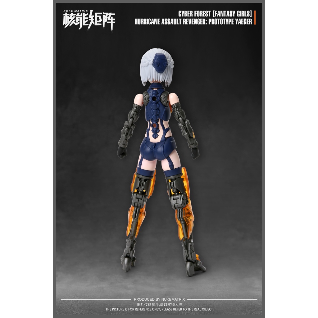 Mô hình lắp ráp Nuke Matrix CF03 Harpy Hurricane Assault Revenger Prototype Yaeger Cyber Forest Fantasy Girl