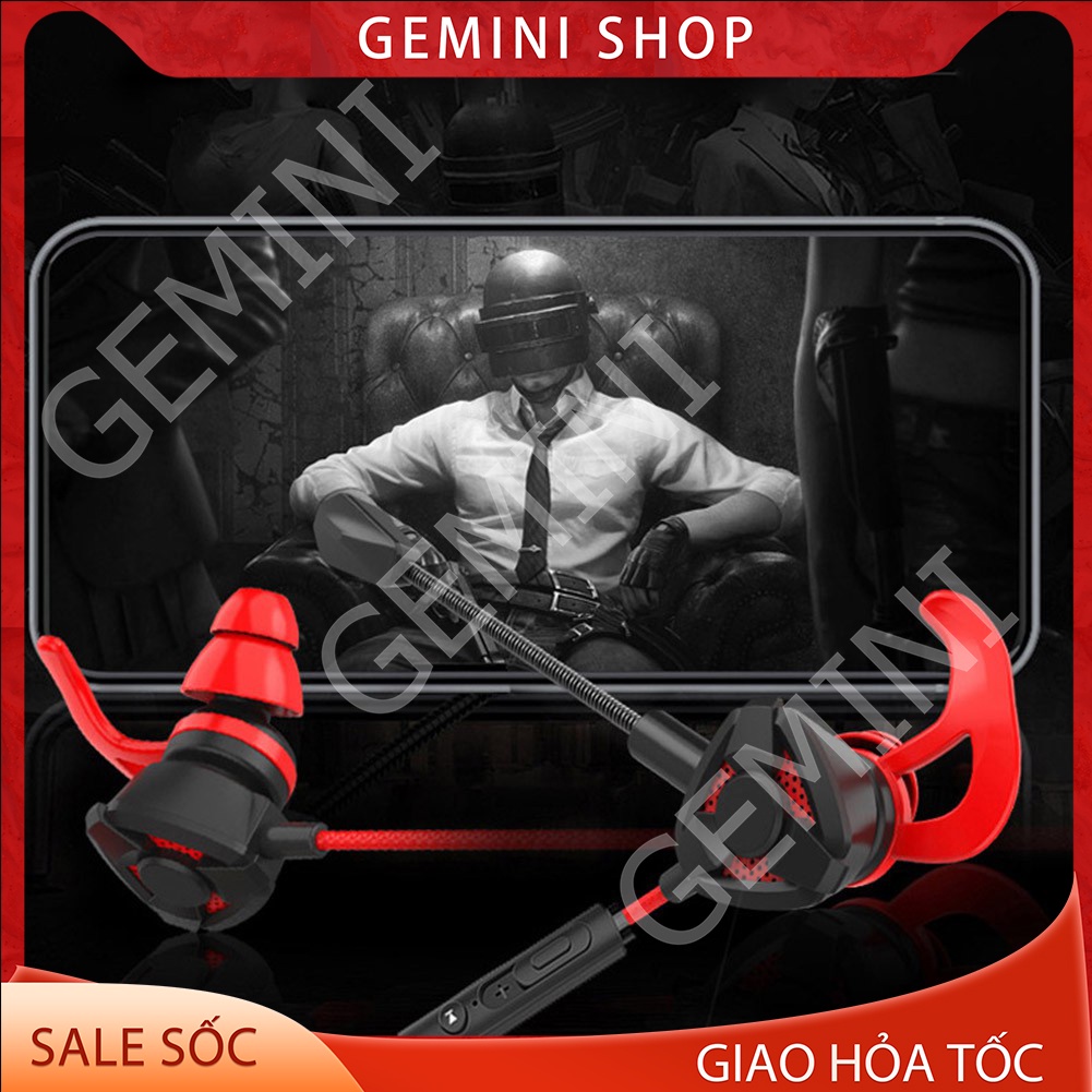 Tai nghe gaming có mic rời cho điện thoại máy tính G9 PUBG mobile micro nối dài GEMINI SHOP