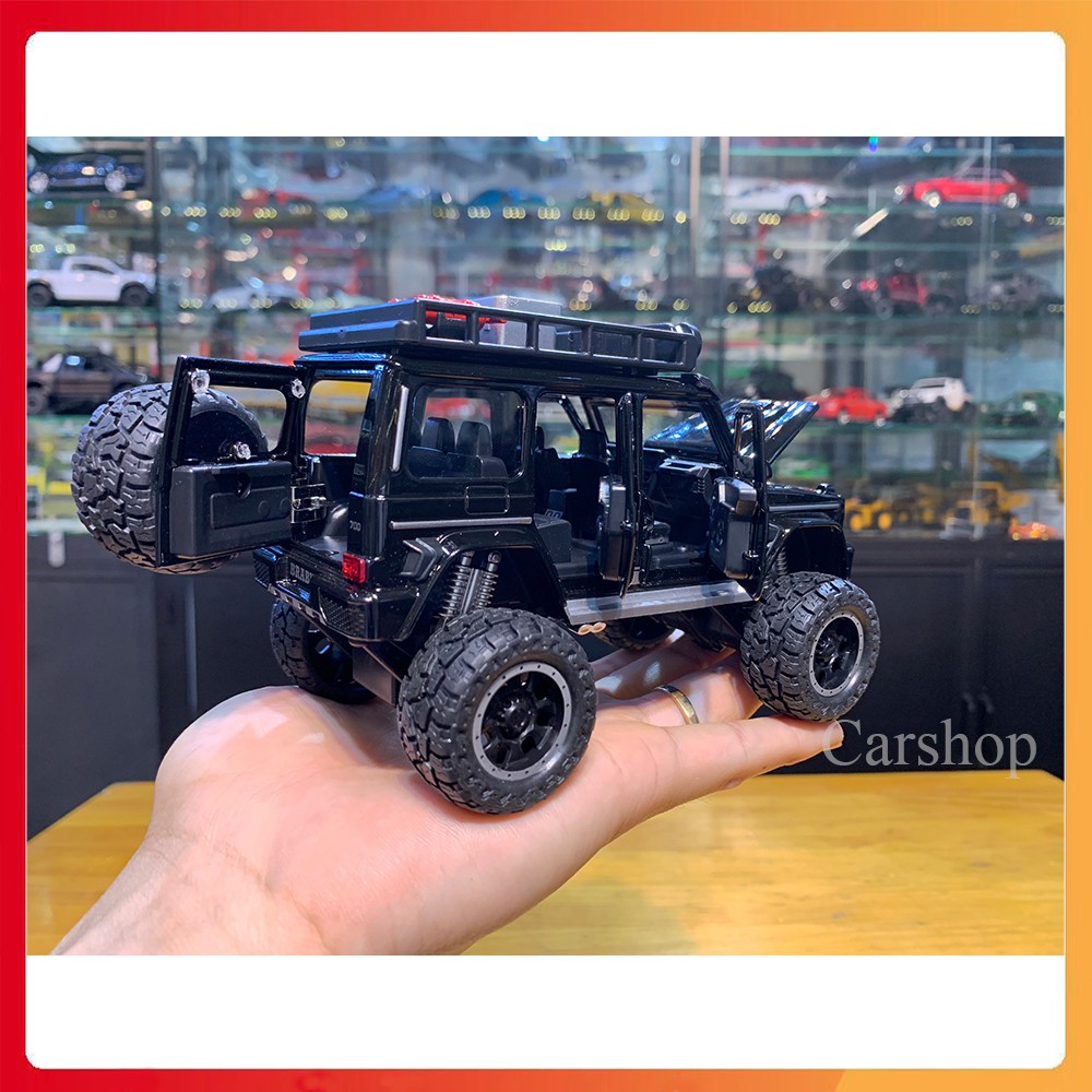 Mô hình xe Mercedes-Benz G700 Offroad tỉ lệ 1:32 hãng Double Horses