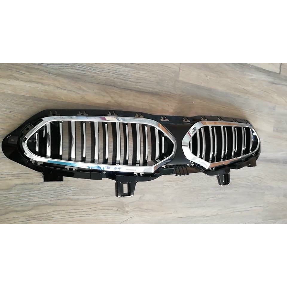 Mặt ca lăng độ Kia Cerato 2019 2020 2021 2022 2023. kiểu mũi hổ BMW , Nhựa ABS đen cao cấp