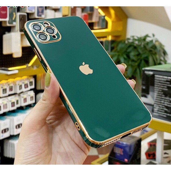 ☘️ ĐỘ iP12 - Ốp lưng iphone Cạnh Vuông Thiết kế giống iPhone 12 - Nhựa dẻo - Viền bóng | BigBuy360 - bigbuy360.vn